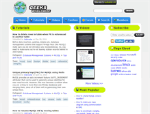 Tablet Screenshot of geeksww.com